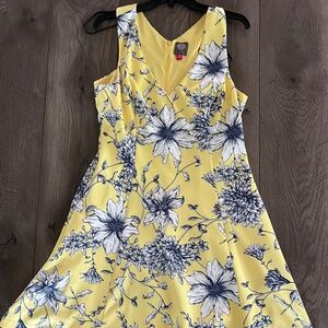 Vince Camuto V-Neck Tank Dress | Size 14 | NWT | Racerback | Zipper Back